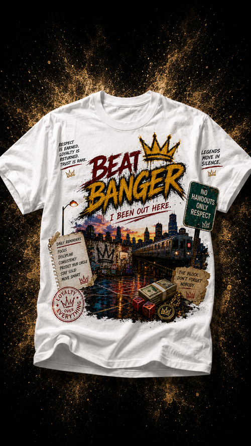 Beat Banger™ Premium Graphic Tee - “I Been Out Here” Edition