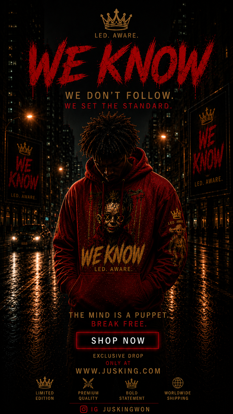 WE KNOW™ Hoodie | Premium Heavyweight Pullover